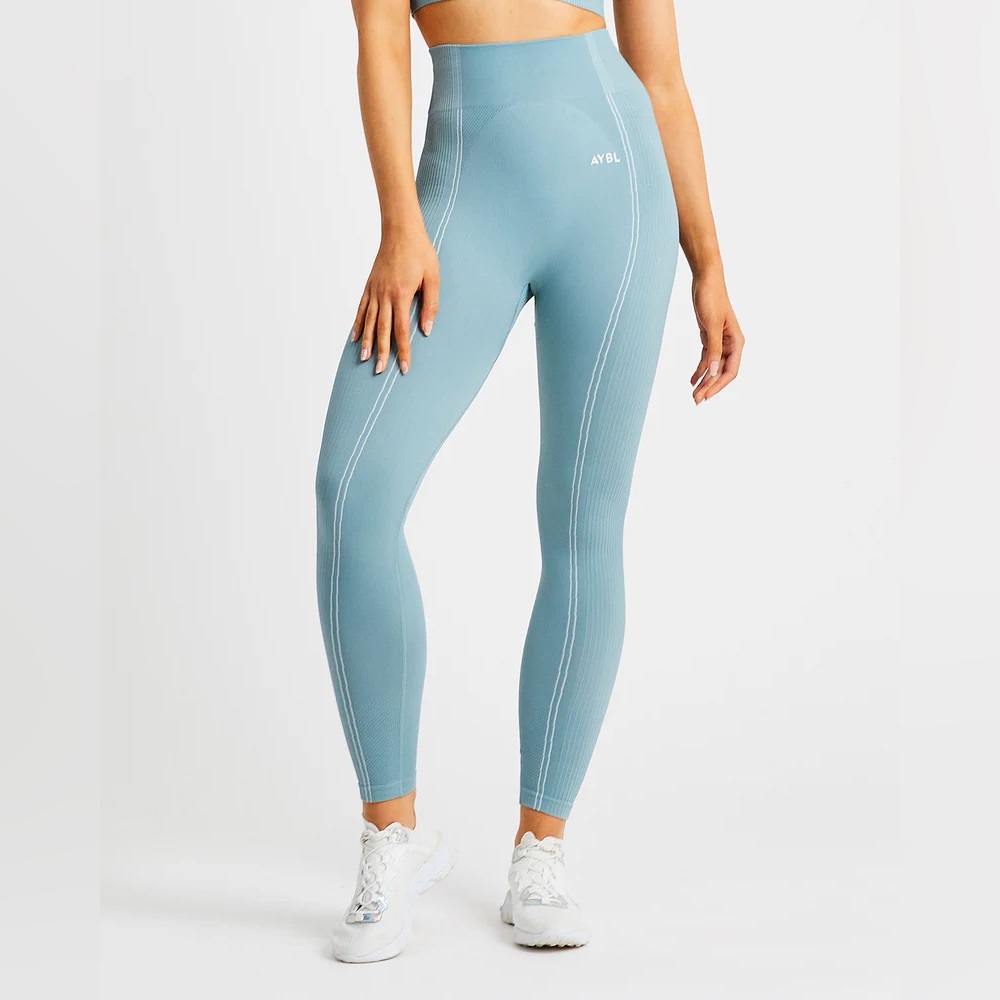 AYBL Reflex Seamless Leggings- Teal - Picture 1 of 7